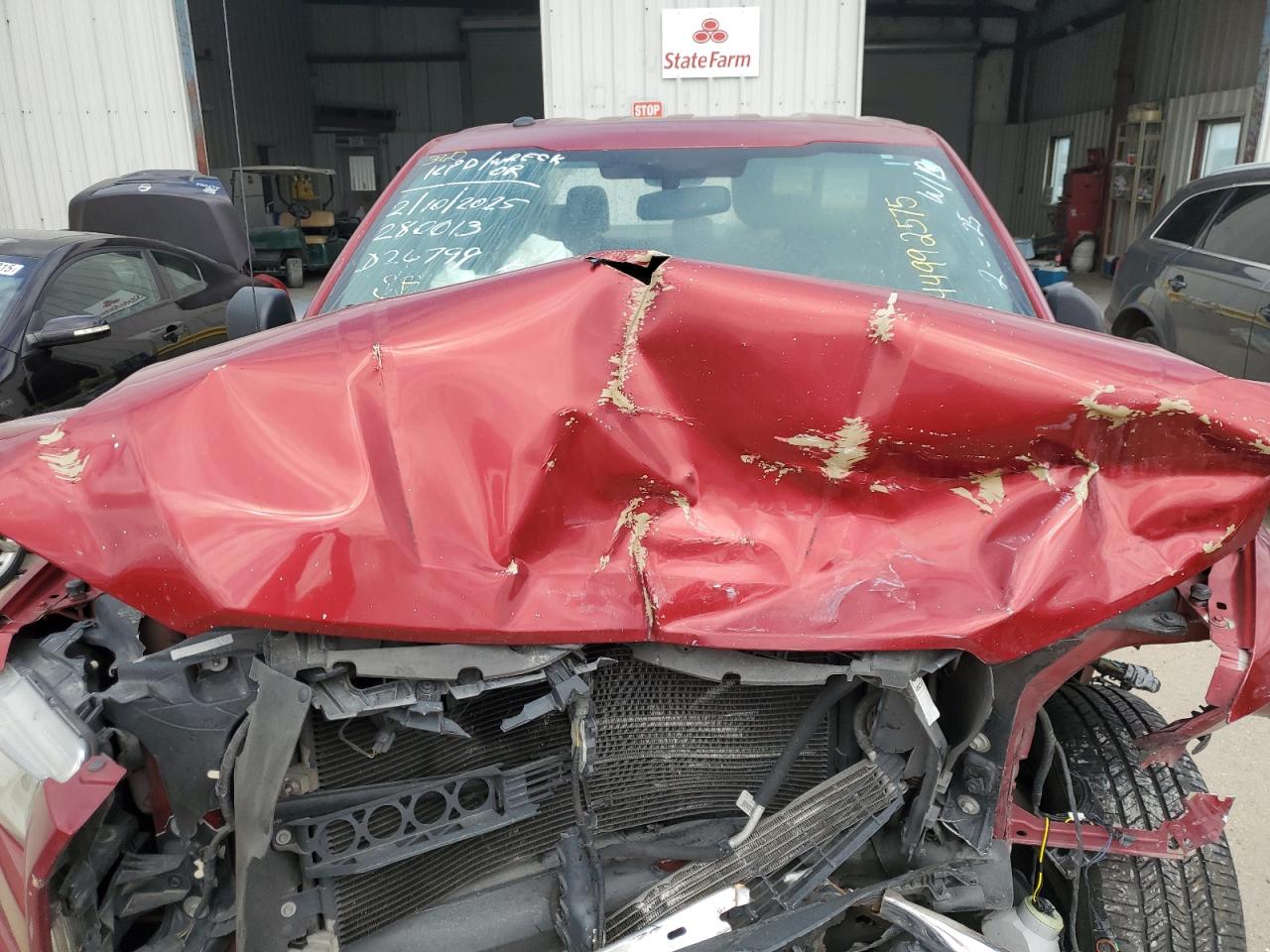 2016 Ford F-150 VIN 1FTEW1C8XGKD26799 Copart auction photo, front end damage thumbnail 11