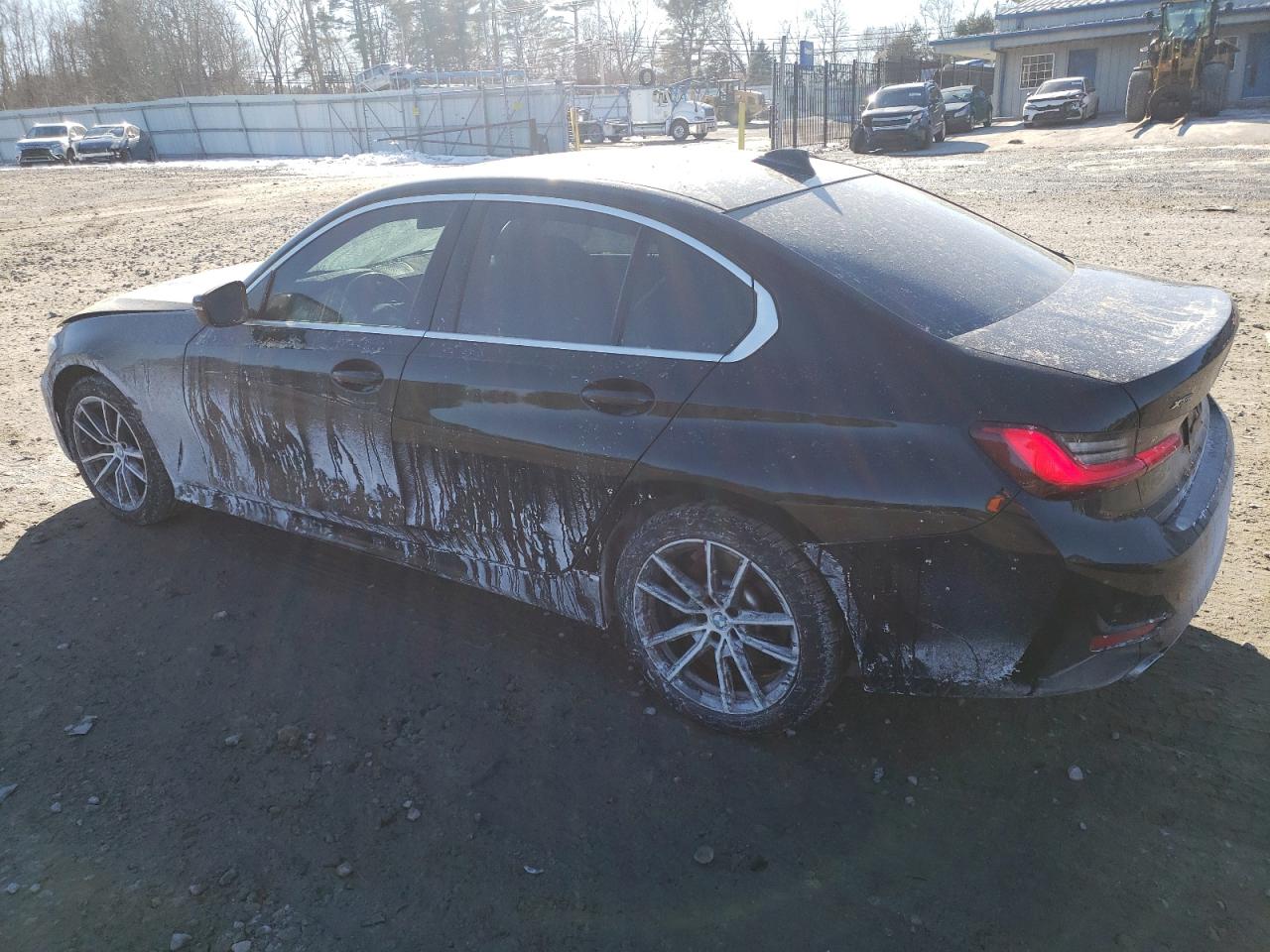 2021 BMW 3er VIN 3MW5R7J02M8B69996 Copart auction photo, front end damage thumbnail 2