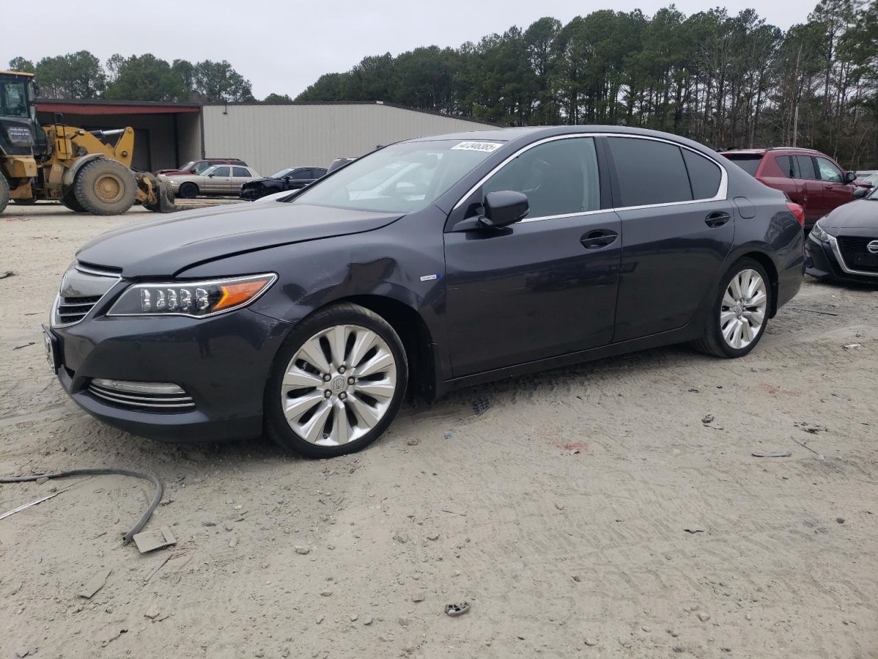 2016 Acura RLX VIN JH4KC2F96GC000285 - Copart auction photo