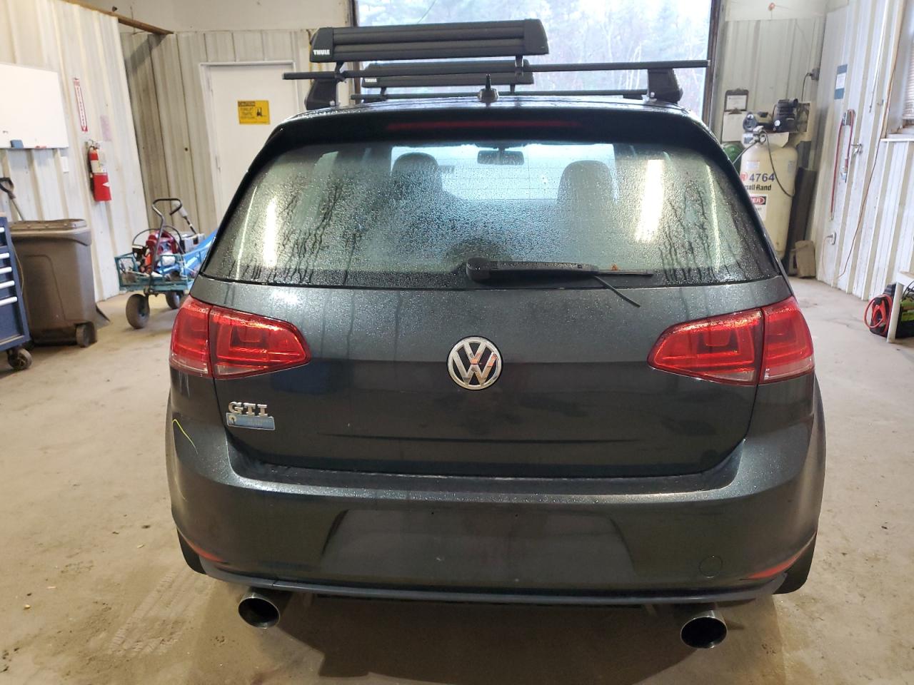 2017 Volkswagen GTI VIN 3VW5T7AU6HM004714 Copart auction photo, undercarriage / minor dent/scratches damage thumbnail 6