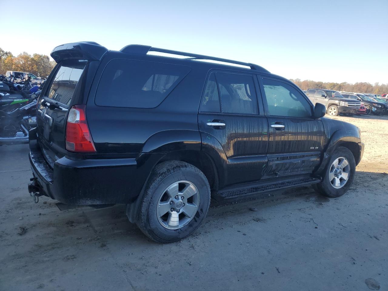 2006 Toyota 4Runner VIN JTEBT14R660064739 Copart auction photo, side damage thumbnail 3