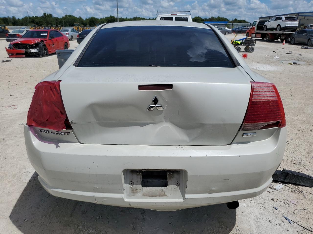 2004 Mitsubishi Galant VIN 4A3AB36F14E092690 Copart auction photo, rear end damage thumbnail 6