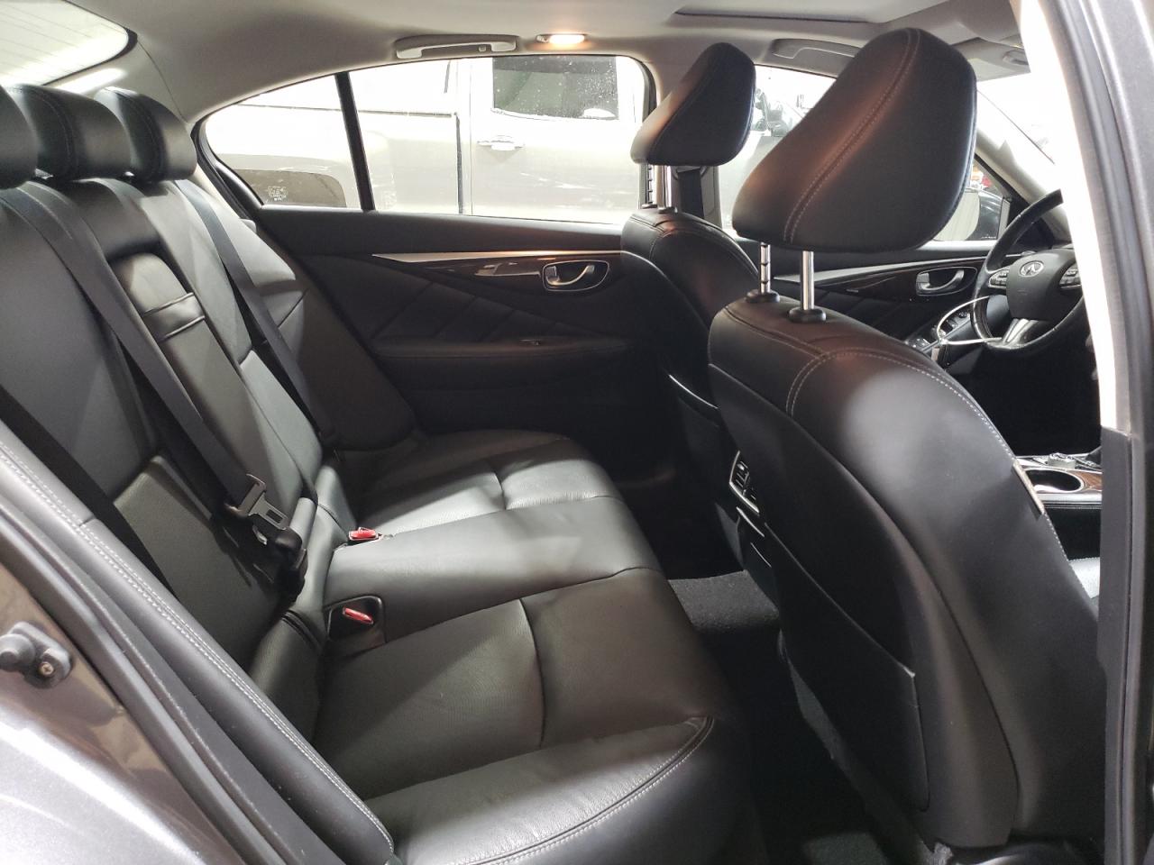 2015 Infiniti Q50 VIN JN1BV7AR0FM399321 Copart auction photo, all over damage thumbnail 10