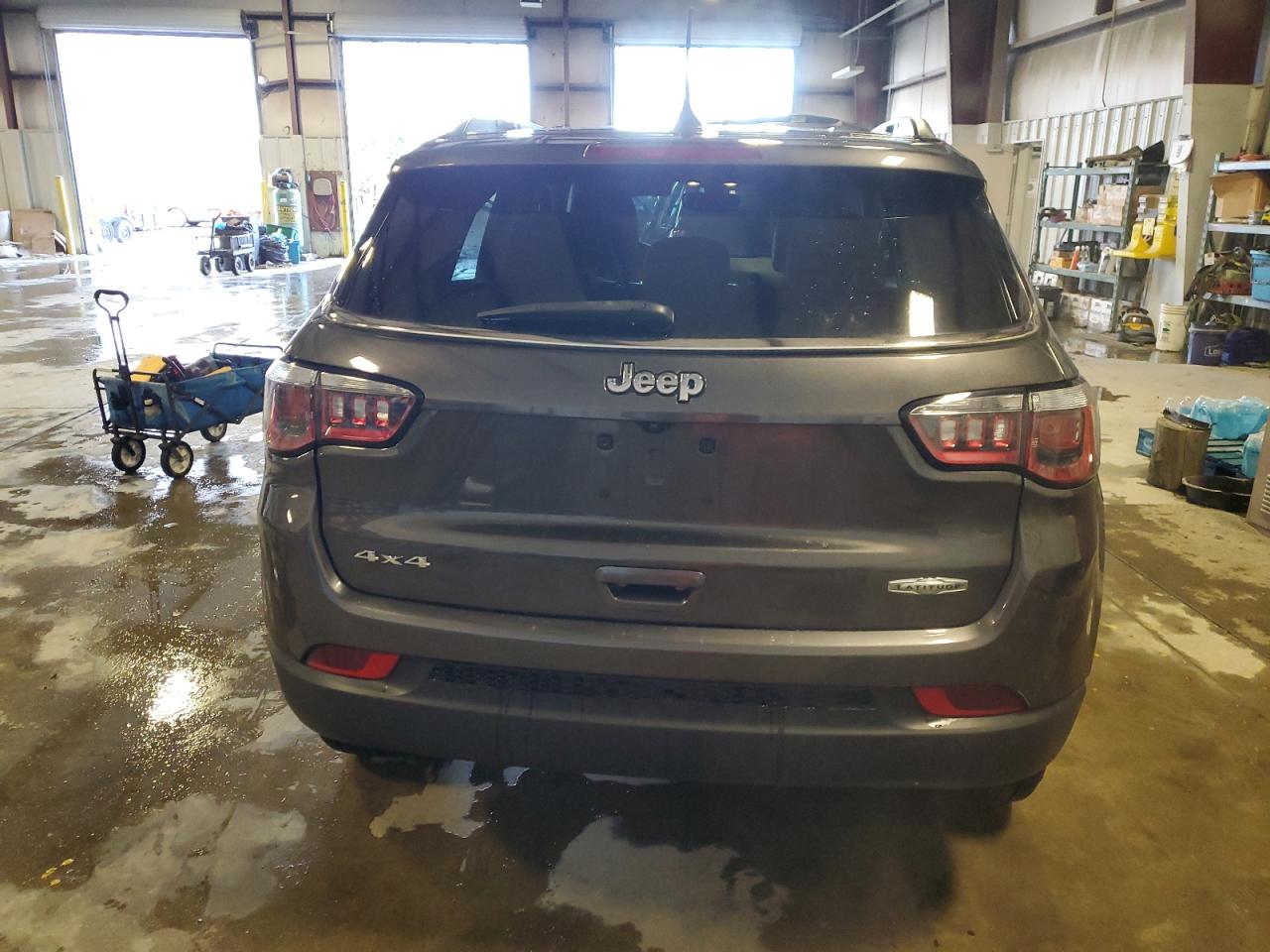 2020 Jeep Compass VIN 3C4NJDBB0LT126097 Copart auction photo, side damage thumbnail 6