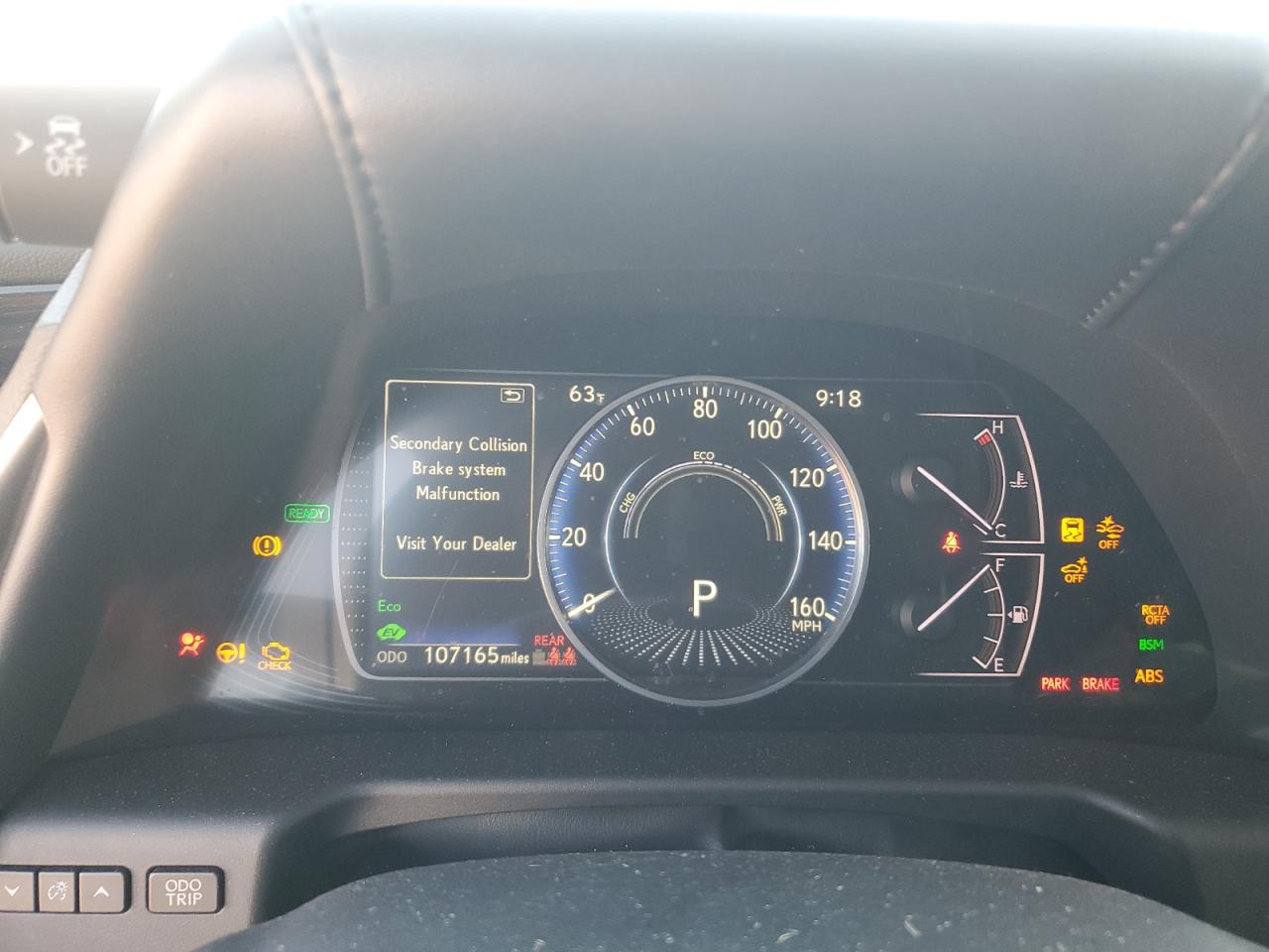 2019 Lexus ES VIN 58AB21B18KU001363 Copart auction photo, rear end damage thumbnail 9