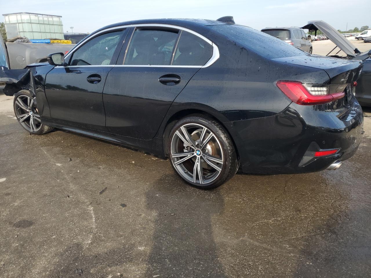 2021 BMW 3er VIN 3MW5R7J05M8B84055 Copart auction photo, front end damage thumbnail 2