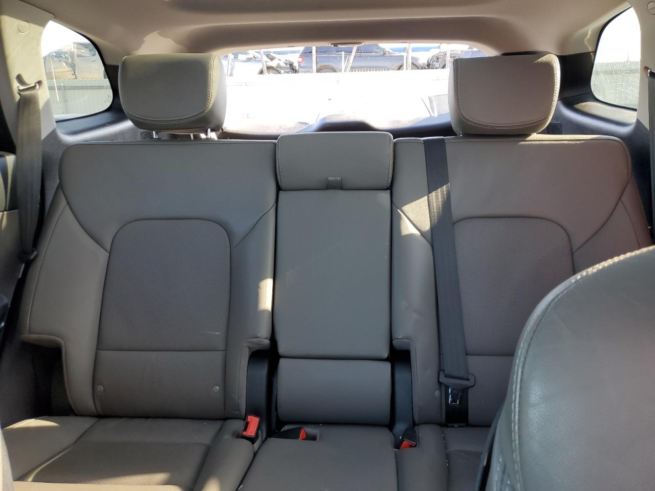 2016 Hyundai Santa Fe VIN KM8SRDHF0GU134424 Copart auction photo, rear end damage thumbnail 10