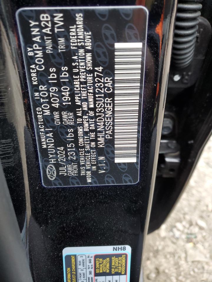 2025 Hyundai Elantra VIN KMHLN4DJ3SU123274 Copart auction photo, front end damage thumbnail 14
