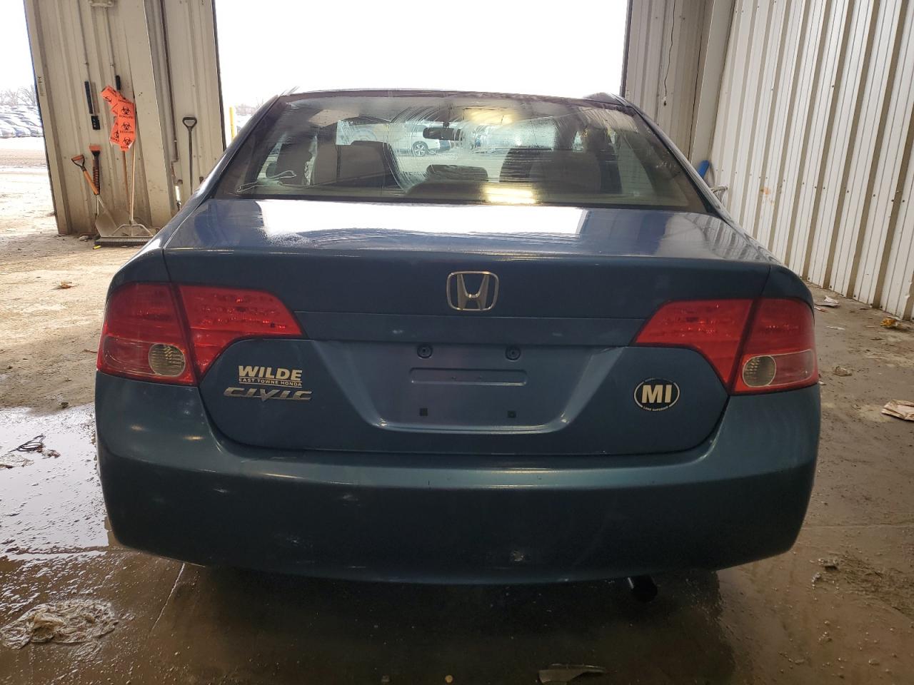2008 Honda Civic VIN 1HGFA168X8L081739 Copart auction photo, front end damage thumbnail 6