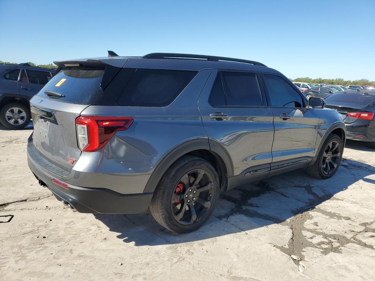 2021 Ford Explorer VIN 1FM5K8GC8MGA94846 Copart auction photo, front end damage thumbnail 3