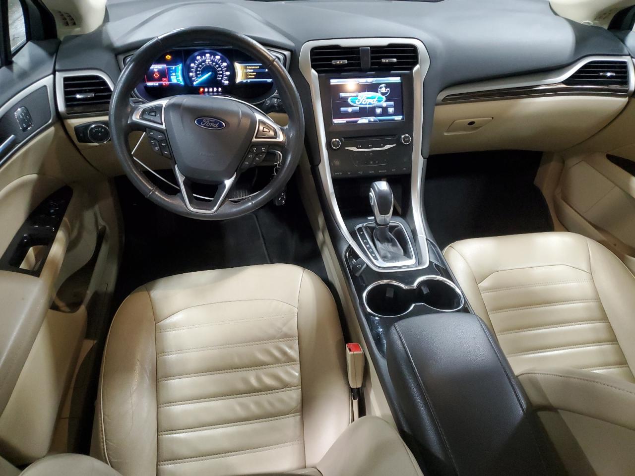 2014 Ford Fusion VIN 3FA6P0HD1ER255878 Copart auction photo, partial repair / mechanical damage thumbnail 8