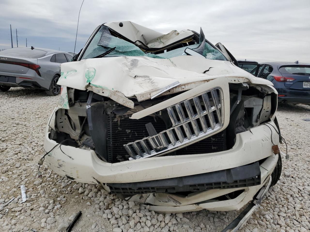 2008 Lincoln Mark LT VIN 5LTPW18588FJ02171 Copart auction photo, rollover damage thumbnail 5
