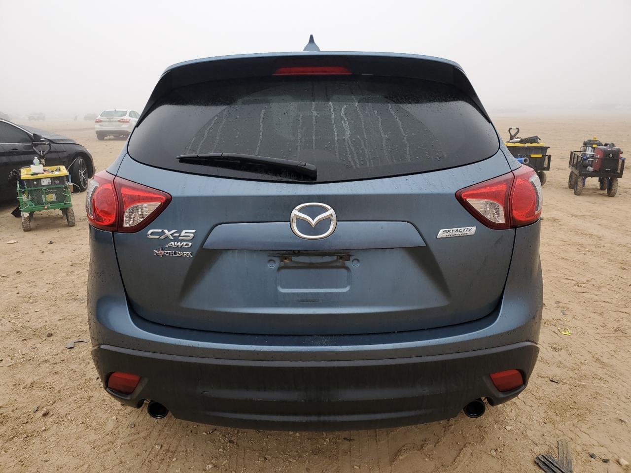 2016 Mazda CX-5 VIN JM3KE4DY3G0854970 Copart auction photo, front end damage thumbnail 6
