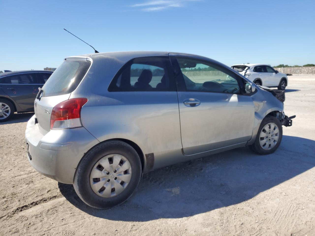 2010 Toyota Yaris VIN JTDJT4K37A5314064 Copart auction photo, front end damage thumbnail 3