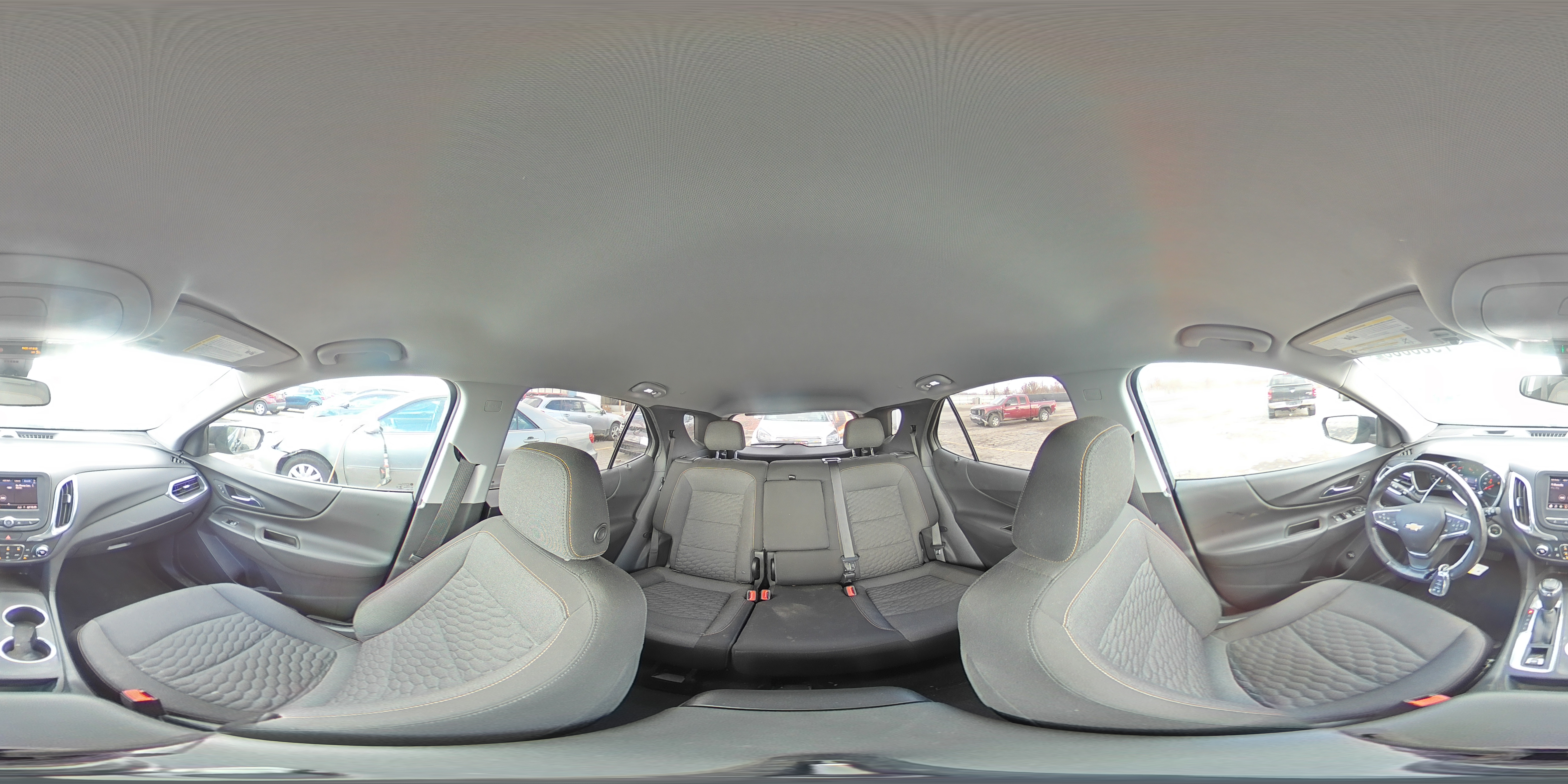 2021 Chevrolet Equinox VIN 3GNAXKEV2MS106763 Copart auction photo, rear end / front end damage thumbnail 16