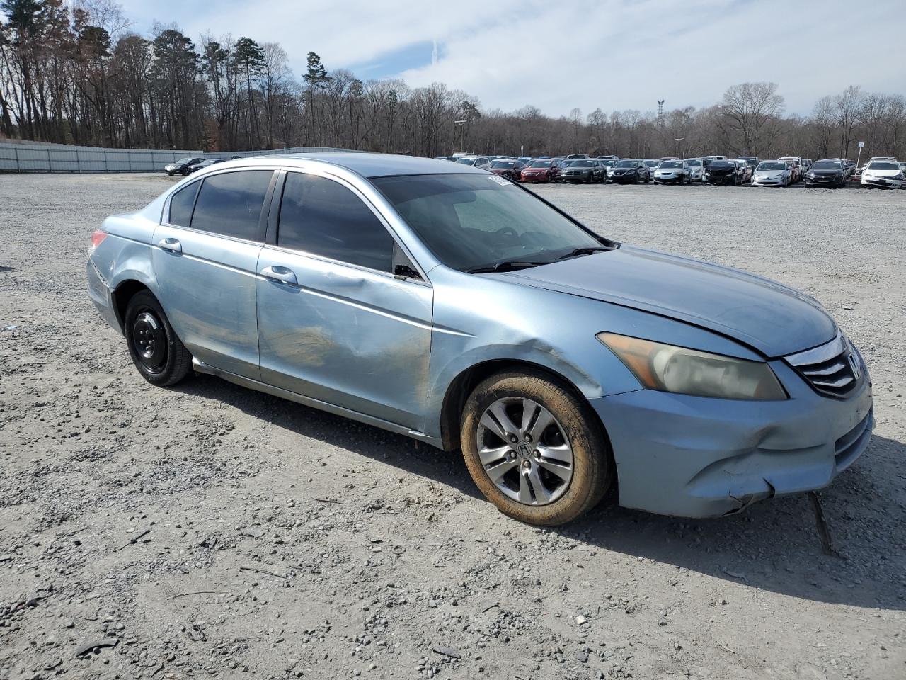 2012 Honda Accord VIN 1HGCP2F4XCA006578 Copart auction photo, all over / damage history damage thumbnail 4