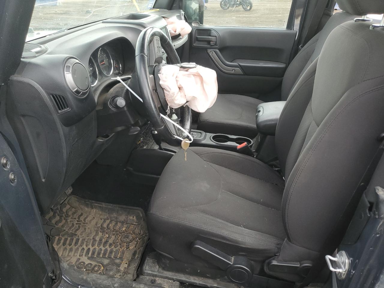 2018 Jeep Wrangler VIN 1C4AJWAG5JL889314 Copart auction photo, rear end / side damage thumbnail 7