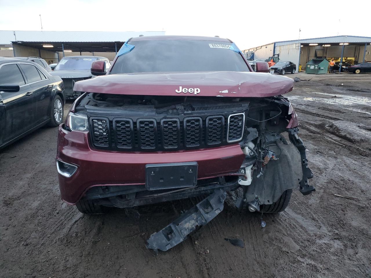 2020 Jeep Grand Cherokee VIN 1C4RJFAG3LC230766 Copart auction photo, front end damage thumbnail 5
