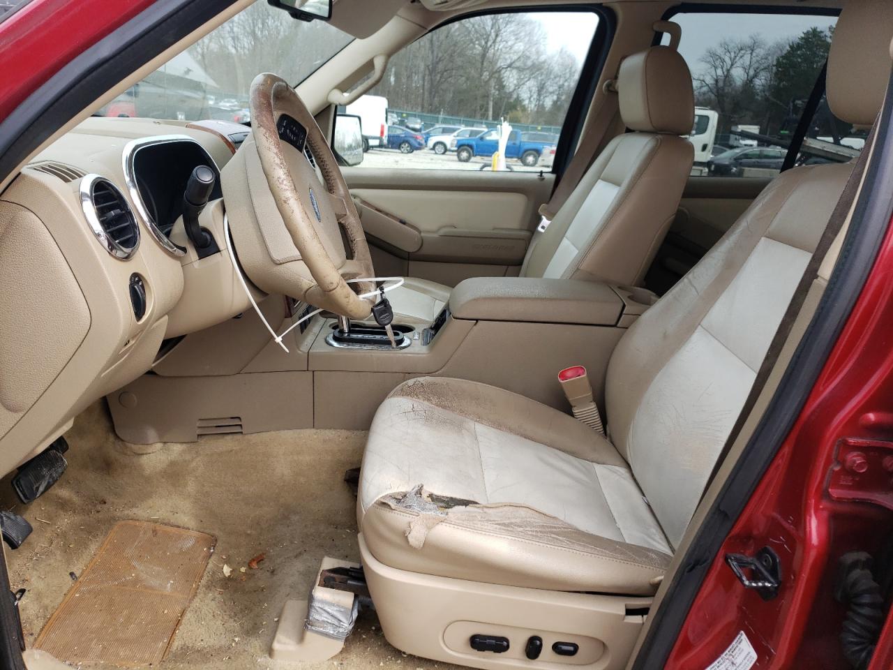 2008 Ford Explorer VIN 1FMEU64828UA33594 Copart auction photo, front end / undercarriage damage thumbnail 7