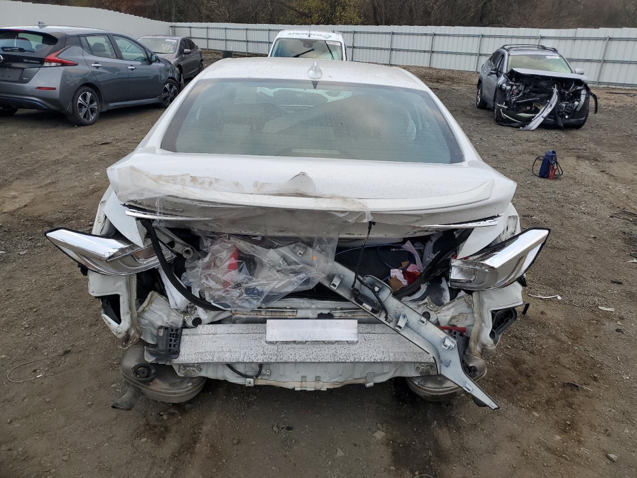 2019 Honda Accord VIN 1HGCV1F31KA106901 Copart auction photo, rear end damage thumbnail 6