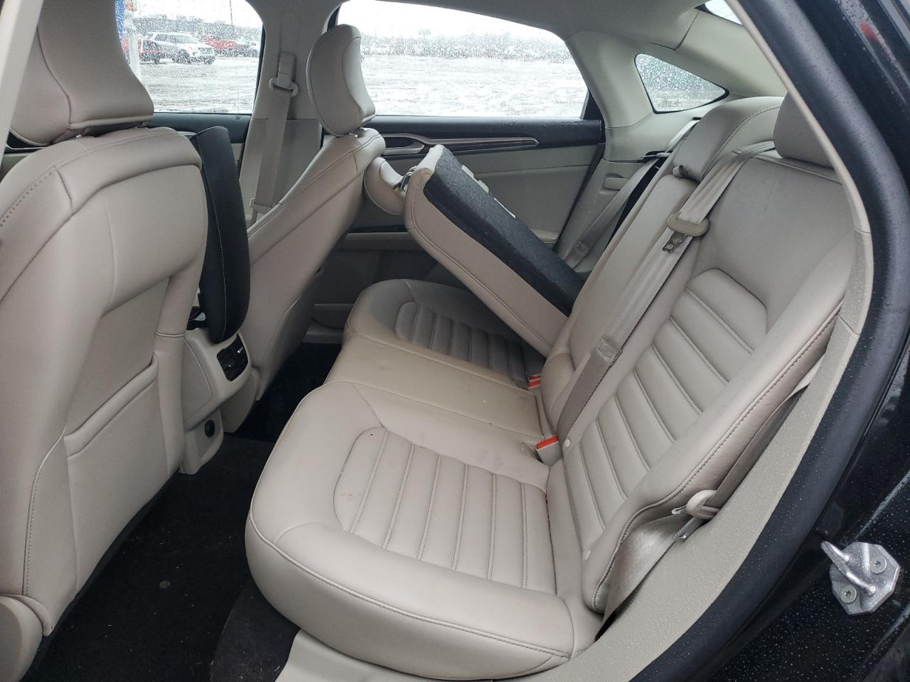2019 Ford Fusion VIN 3FA6P0MU3KR166959 Copart auction photo, side damage thumbnail 10