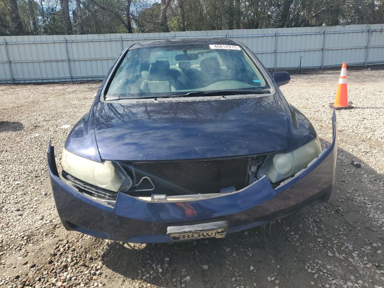 2011 Honda Civic VIN 2HGFA1F54BH500081 Copart auction photo, all over damage thumbnail 5