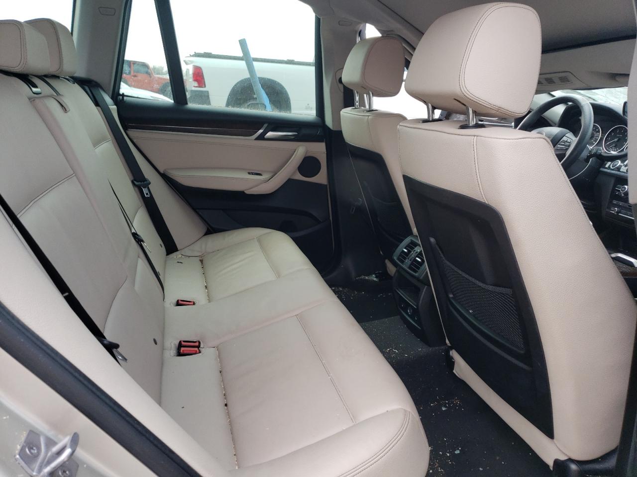 2015 BMW X3 VIN 5UXWX9C58F0D60984 Copart auction photo, top/roof / side damage thumbnail 11
