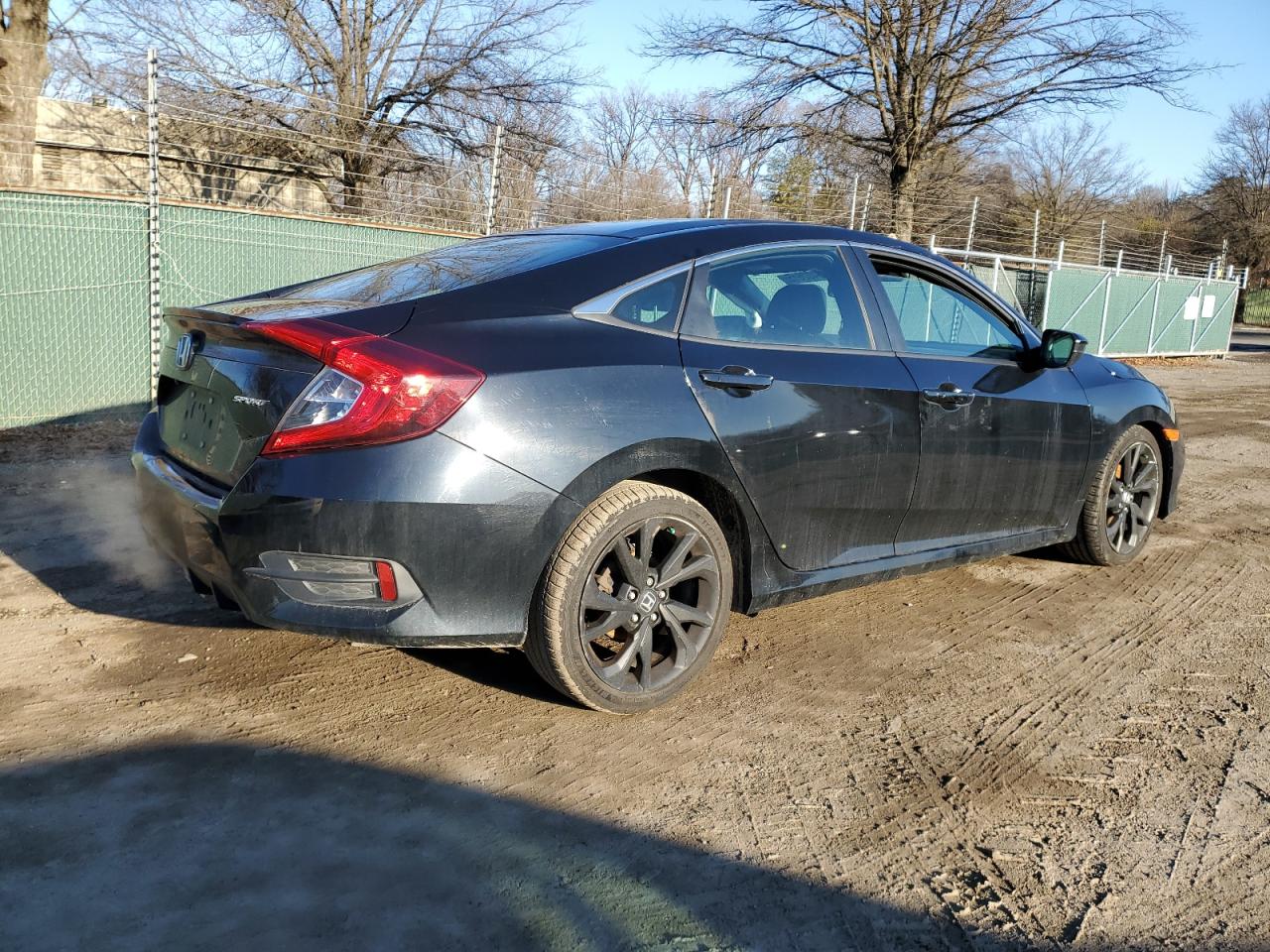 2019 Honda Civic VIN 2HGFC2F8XKH532768 Copart auction photo, front end / undercarriage damage thumbnail 3