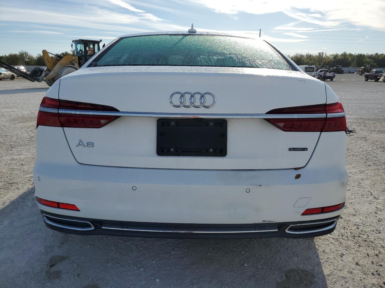 2021 Audi A6 VIN WAUE8AF24MN031836 Copart auction photo, side / front end damage thumbnail 6