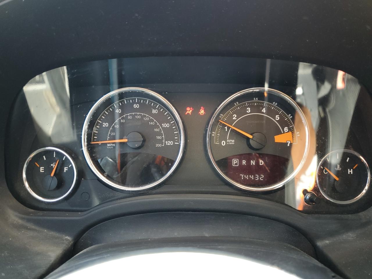2017 Jeep Compass VIN 1C4NJCEA9HD116887 Copart auction photo, rollover damage thumbnail 9