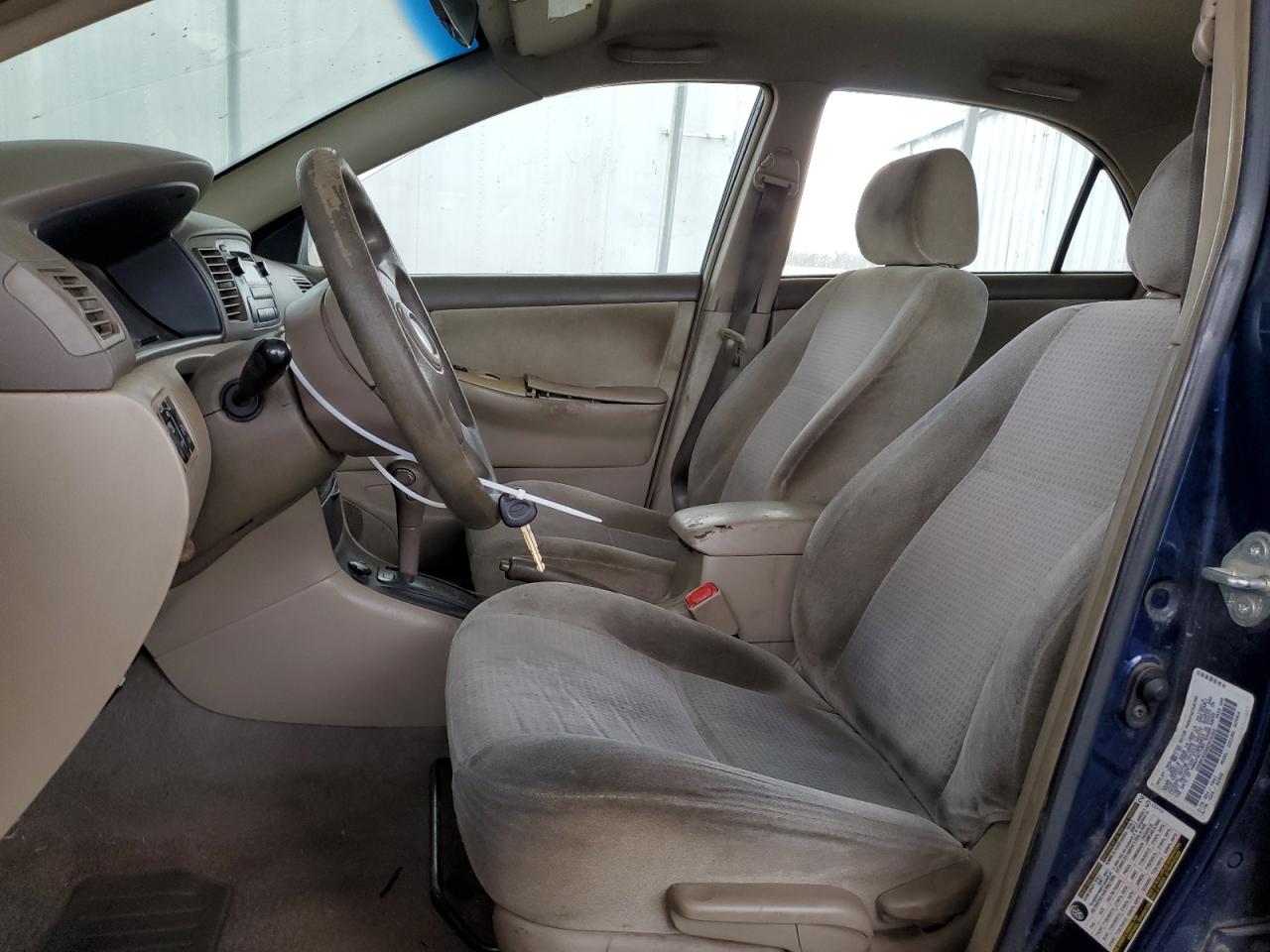 2008 Toyota Corolla VIN 1NXBR32E68Z974395 Copart auction photo, side damage thumbnail 7