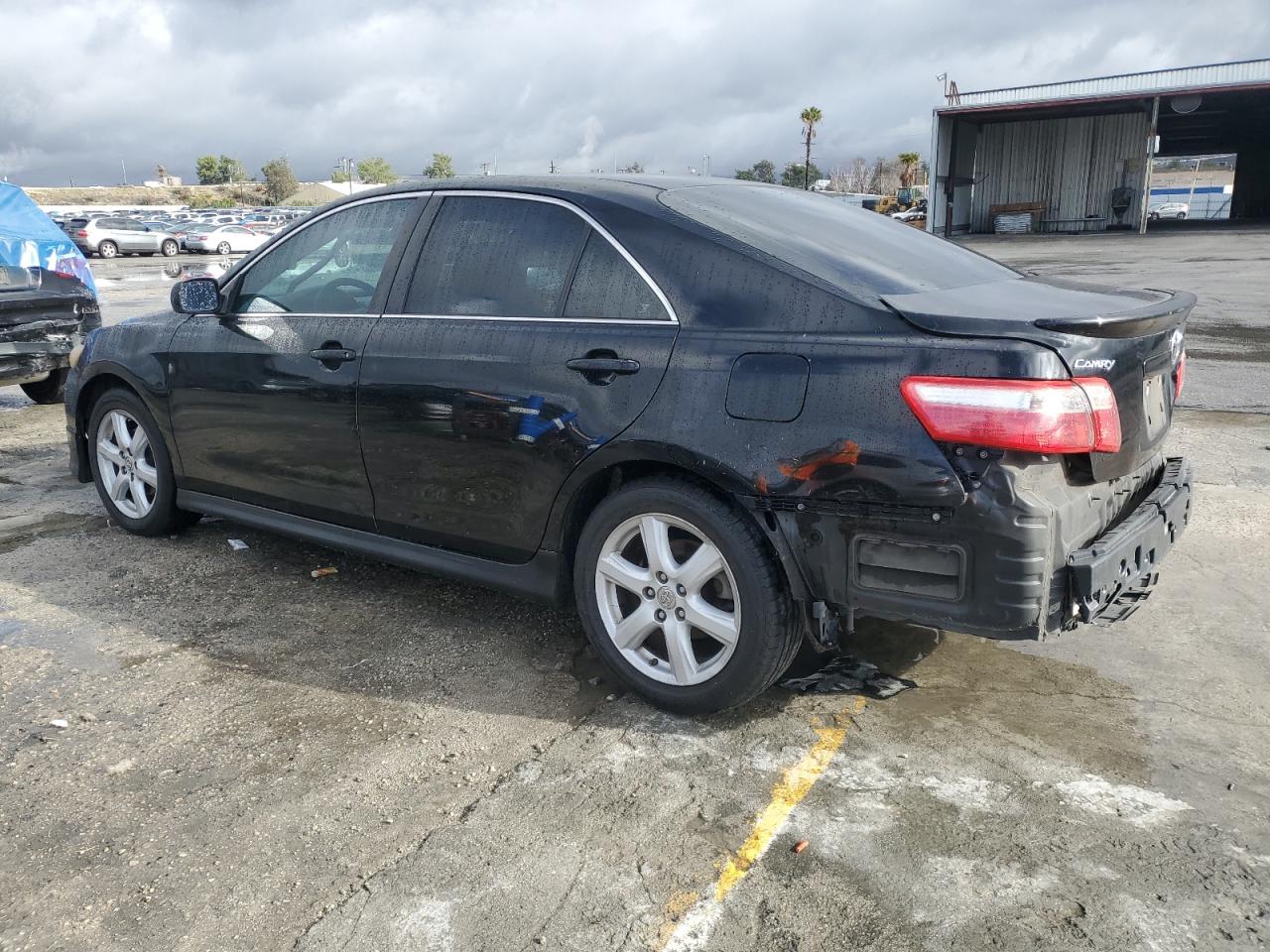 2007 Toyota Camry VIN 4T1BE46K47U193634 Copart auction photo, rear end damage thumbnail 2