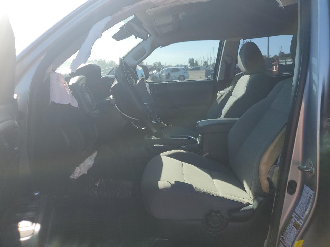 2018 Toyota Tacoma VIN 5TFAX5GN1JX132062 Copart auction photo, front end / side damage thumbnail 7