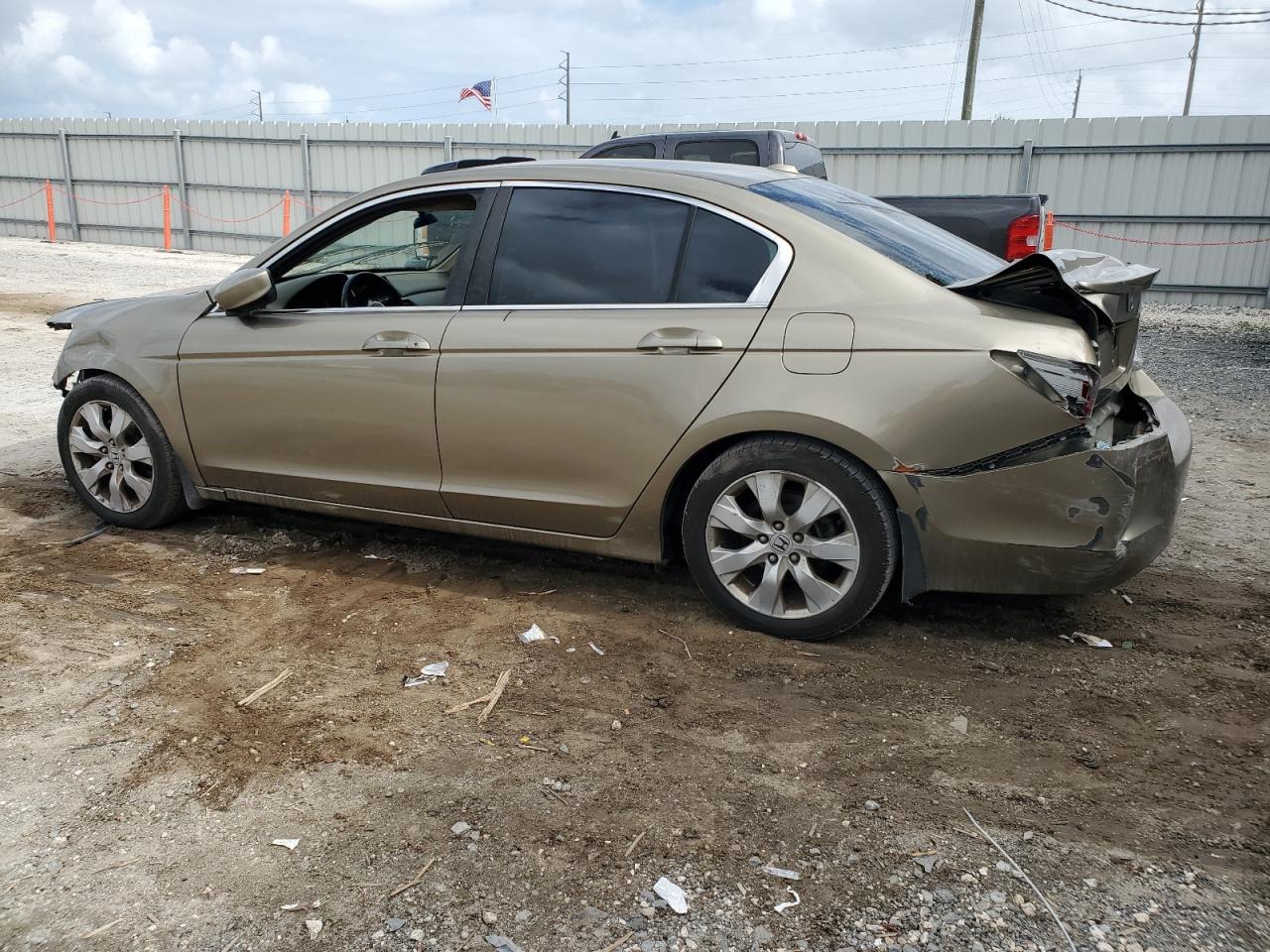 2010 Honda Accord VIN 1HGCP2F8XAA074749 Copart auction photo, front end / rear end damage thumbnail 2