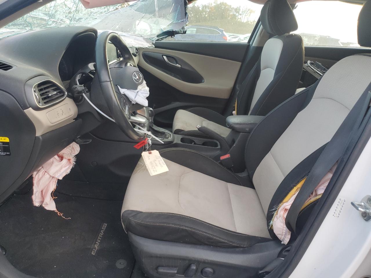 2018 Hyundai Elantra VIN KMHH35LE7JU038250 Copart auction photo, front end / side damage thumbnail 7