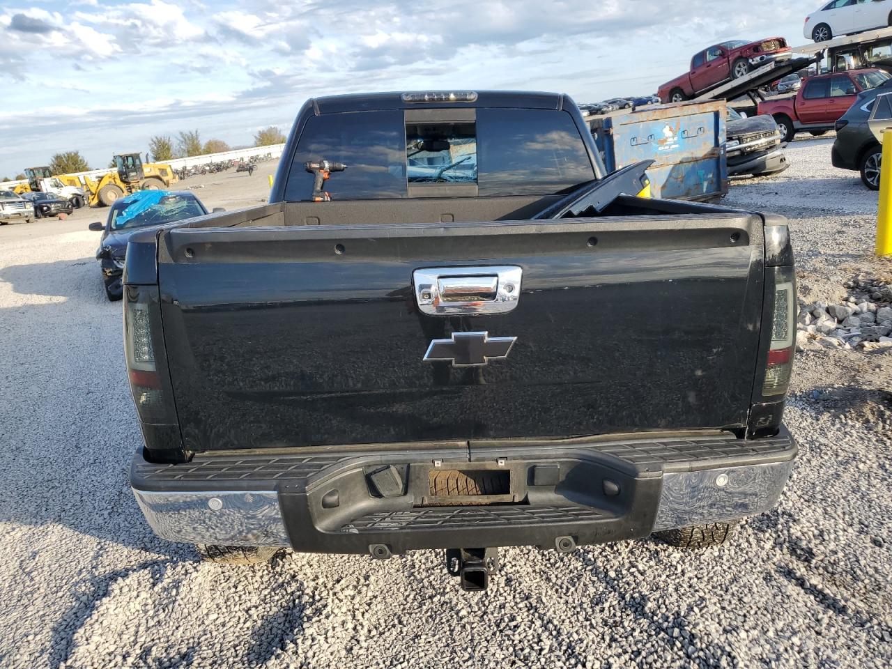 2013 Chevrolet Silverado VIN 3GCPKTE77DG221810 Copart auction photo, front end damage thumbnail 6