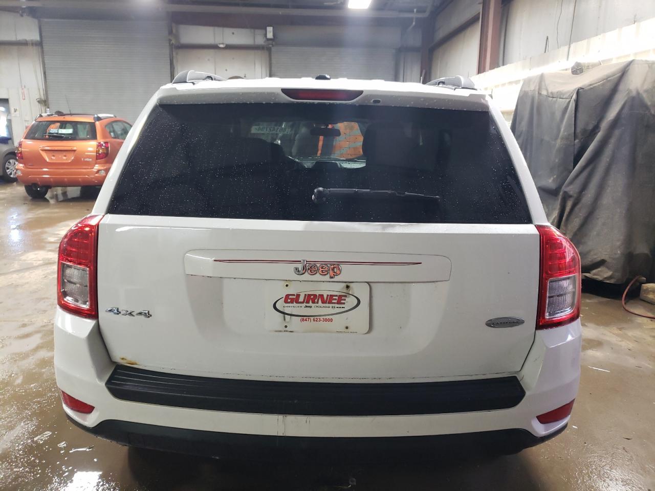 2011 Jeep Compass VIN 1J4NF1FB1BD282819 Copart auction photo, front end damage thumbnail 6