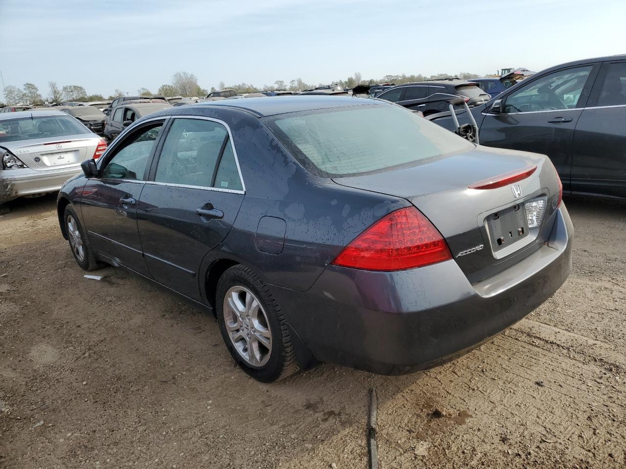2007 Honda Accord VIN 1HGCM56767A026000 Copart auction photo, undercarriage / minor dent/scratches damage thumbnail 2