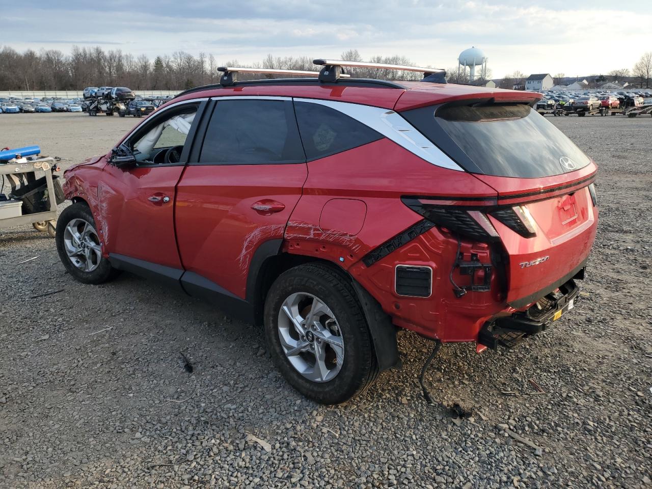 2023 Hyundai Tucson VIN 5NMJB3AE9PH221519 Copart auction photo, front end / rear end damage thumbnail 2