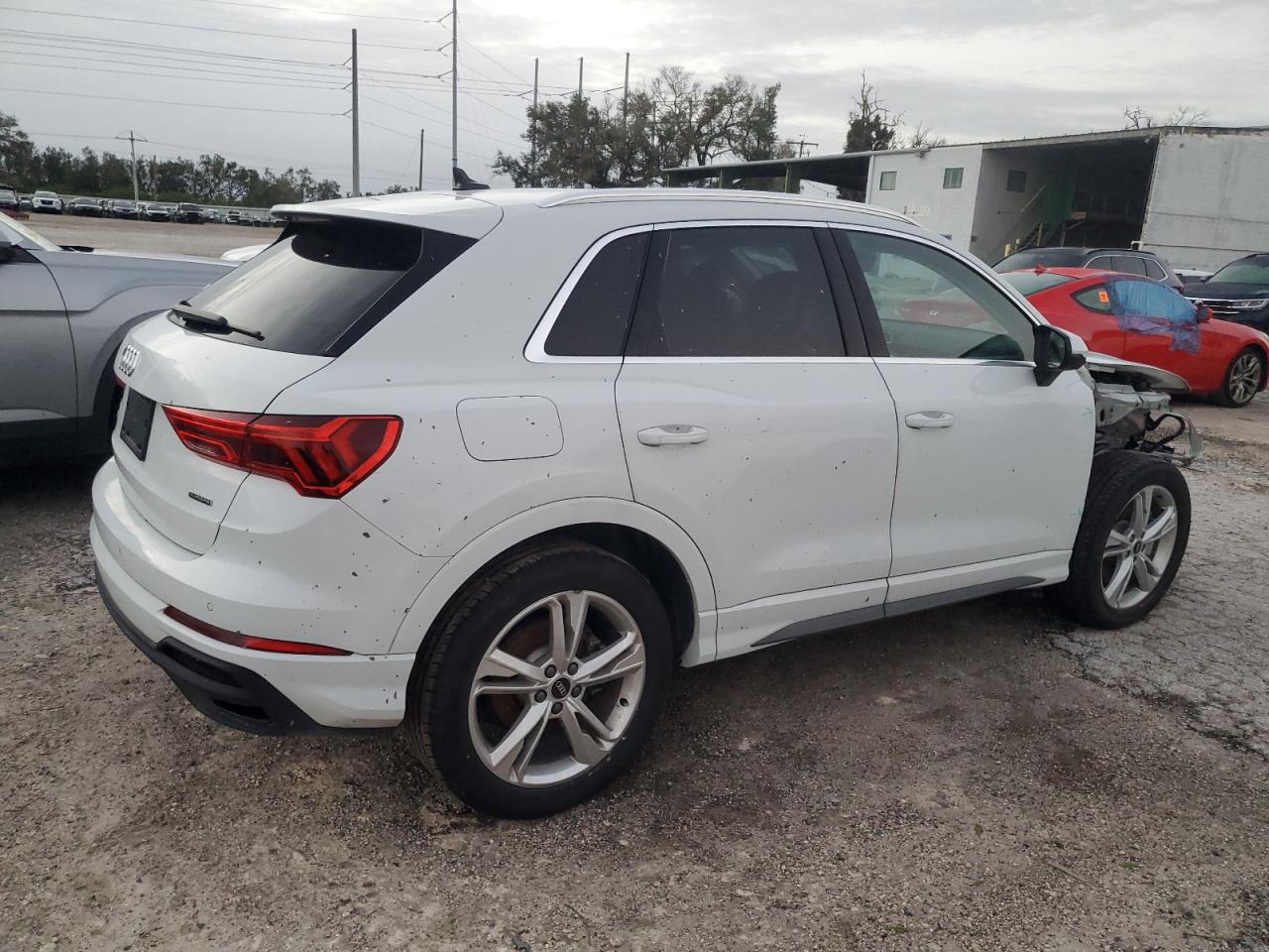 2023 Audi Q3 VIN WA1EECF38P1053165 Copart auction photo, front end damage thumbnail 3