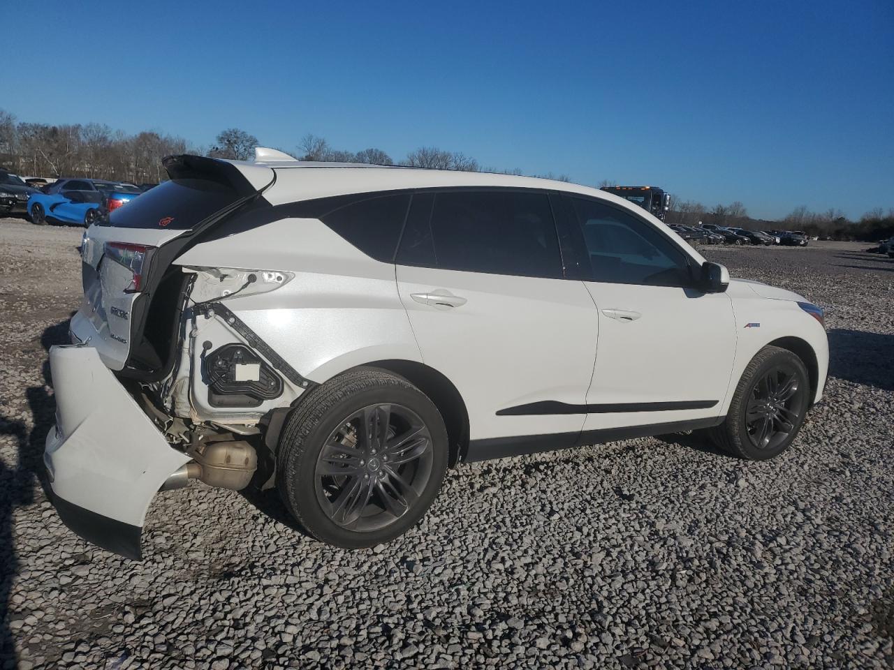 2021 Acura RDX VIN 5J8TC2H6XML031495 Copart auction photo, rear end damage thumbnail 3