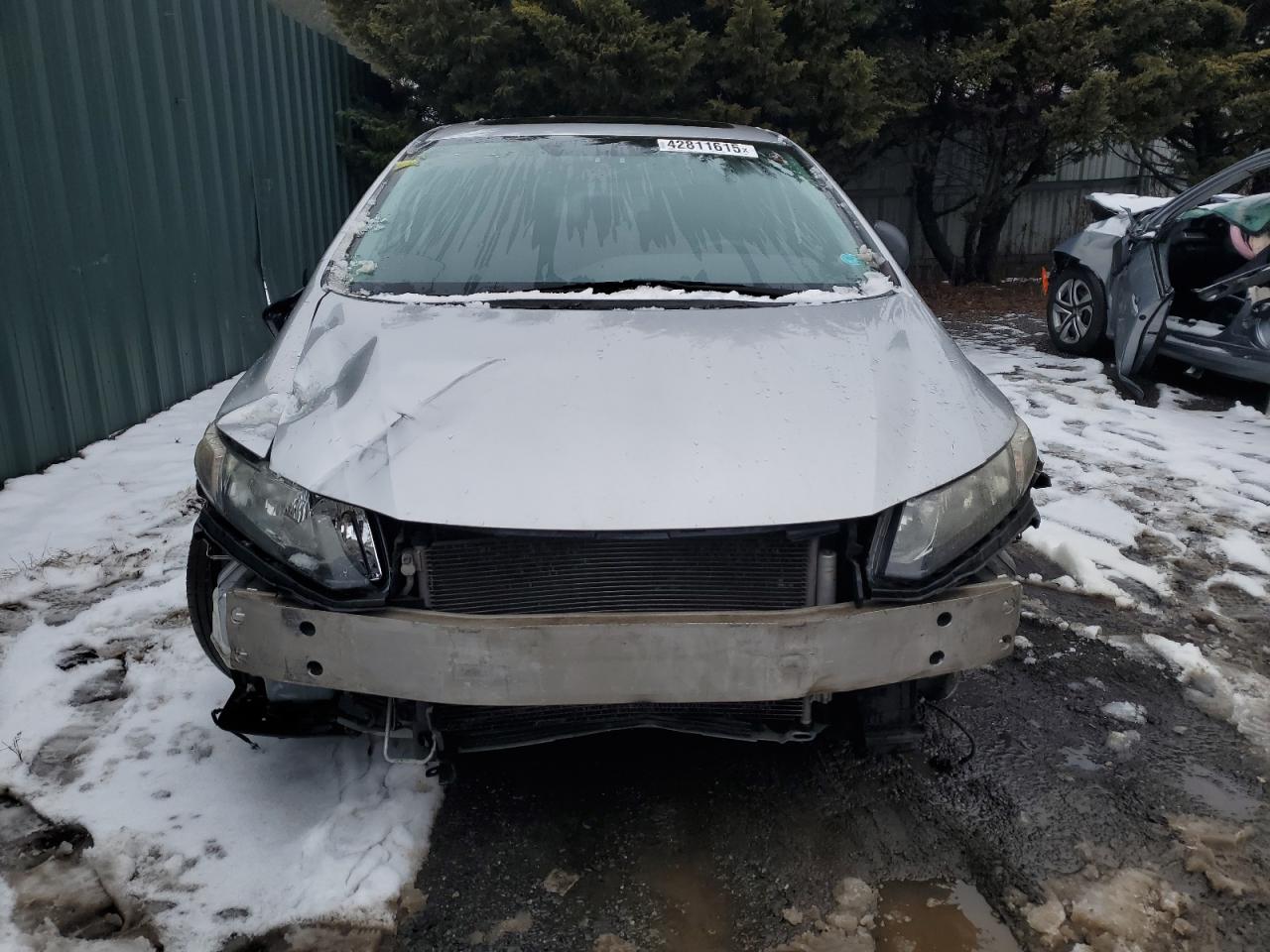 2014 Honda Civic VIN 19XFB2F91EE233096 Copart auction photo, all over damage thumbnail 5