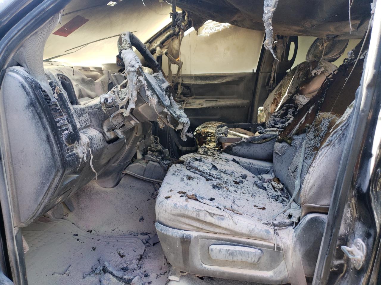 2009 Dodge RAM VIN 1D3HV13P19J528745 Copart auction photo, burn damage thumbnail 7