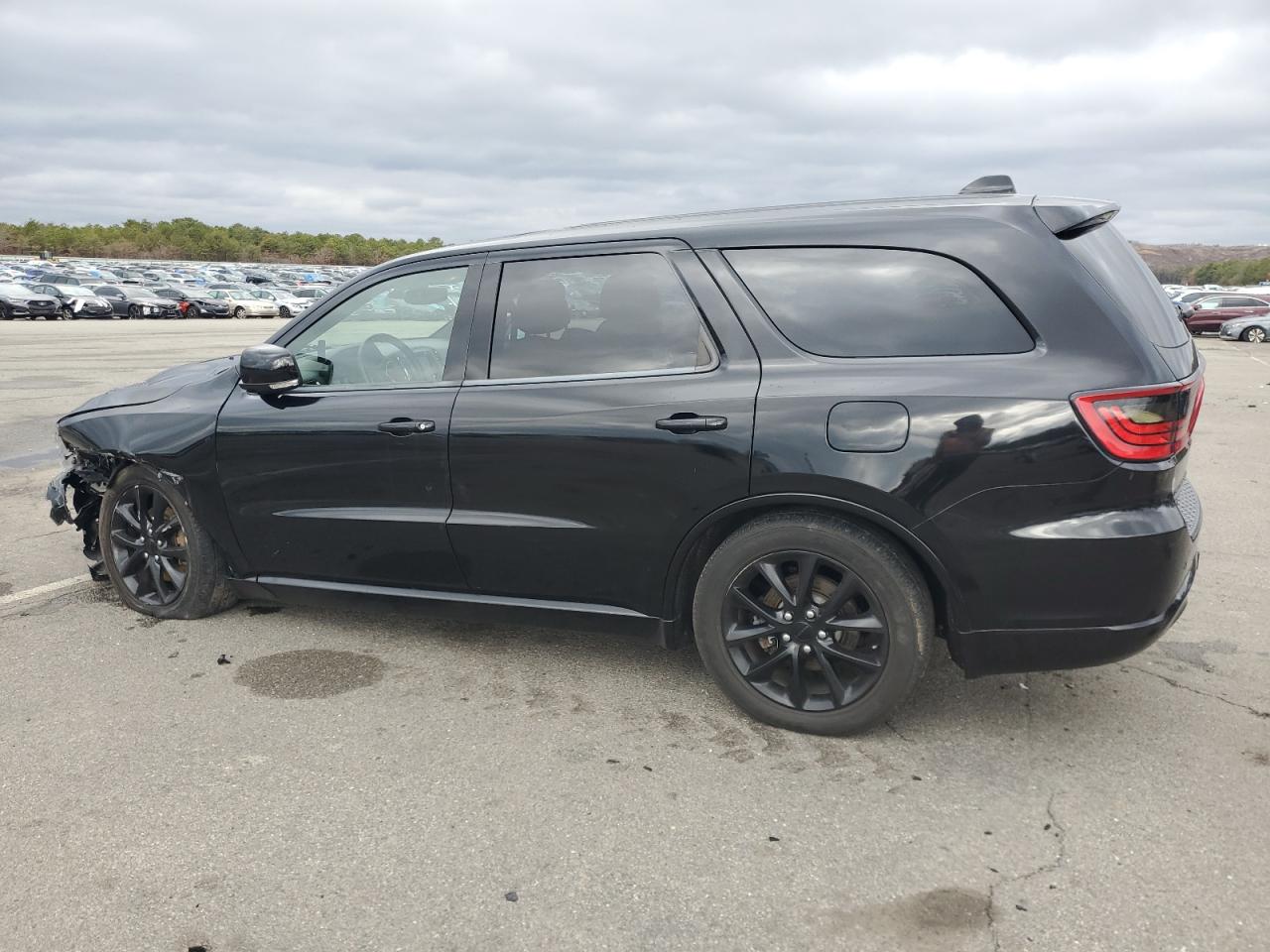 2018 Dodge Durango VIN 1C4SDJCT7JC283389 Copart auction photo, front end / side damage thumbnail 2