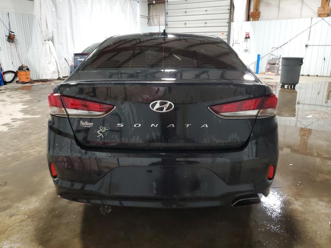 2018 Hyundai Sonata VIN 5NPE34AFXJH620687 Copart auction photo, front end / side damage thumbnail 6