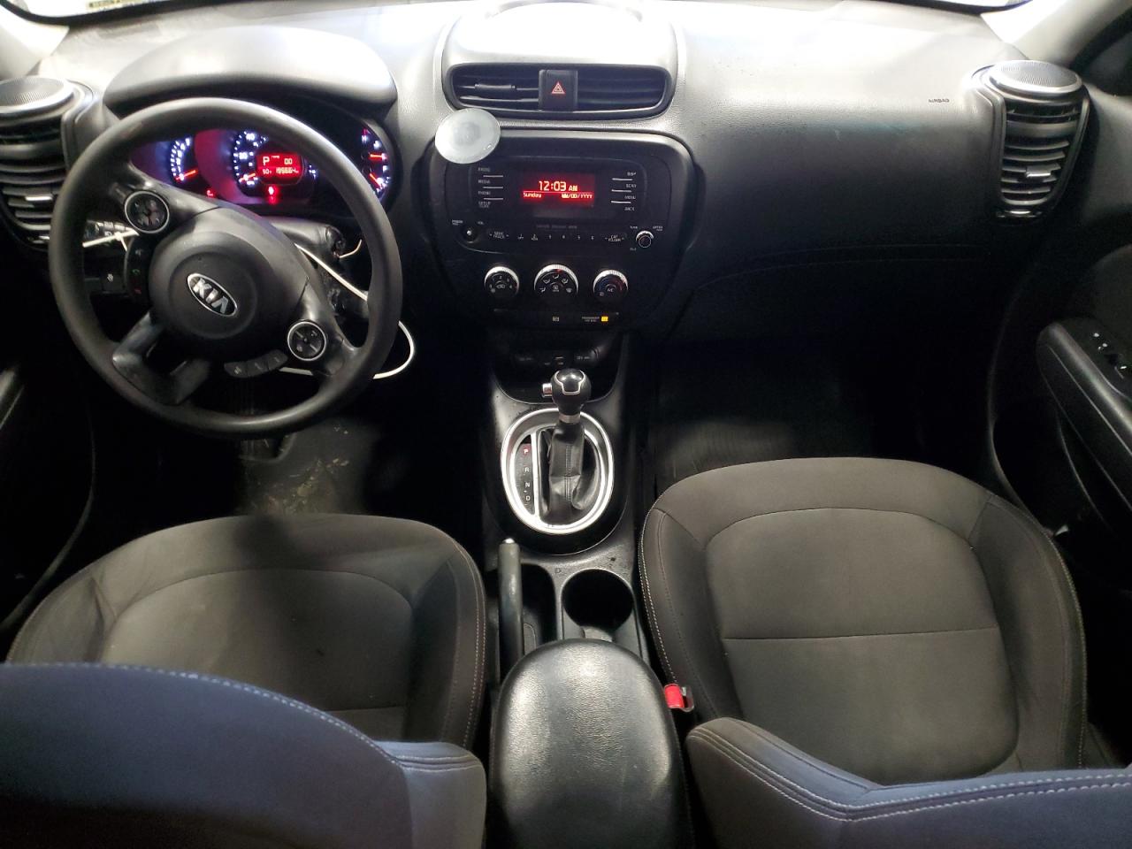2015 KIA Soul VIN KNDJN2A22F7166201 Copart auction photo, vandalism / side damage thumbnail 8