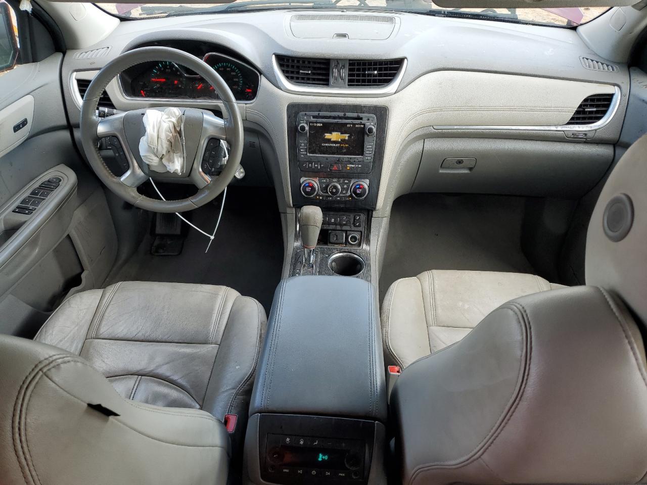 2017 Chevrolet Traverse VIN 1GNKRHKD7HJ332804 Copart auction photo, front end damage thumbnail 8