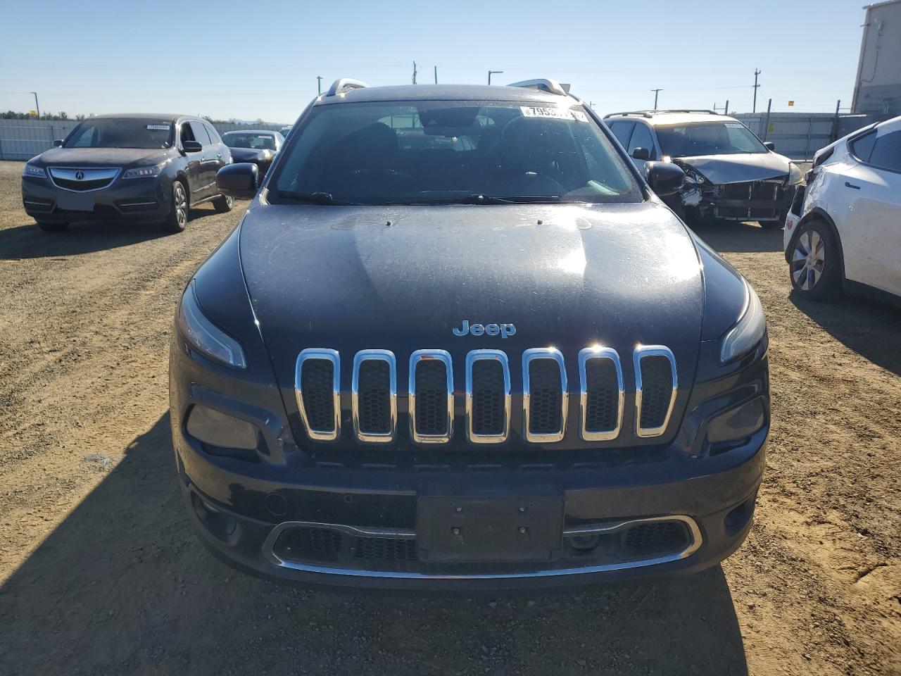 2014 Jeep Grand Cherokee VIN 1C4PJMDS3EW253882 Copart auction photo, side damage thumbnail 5