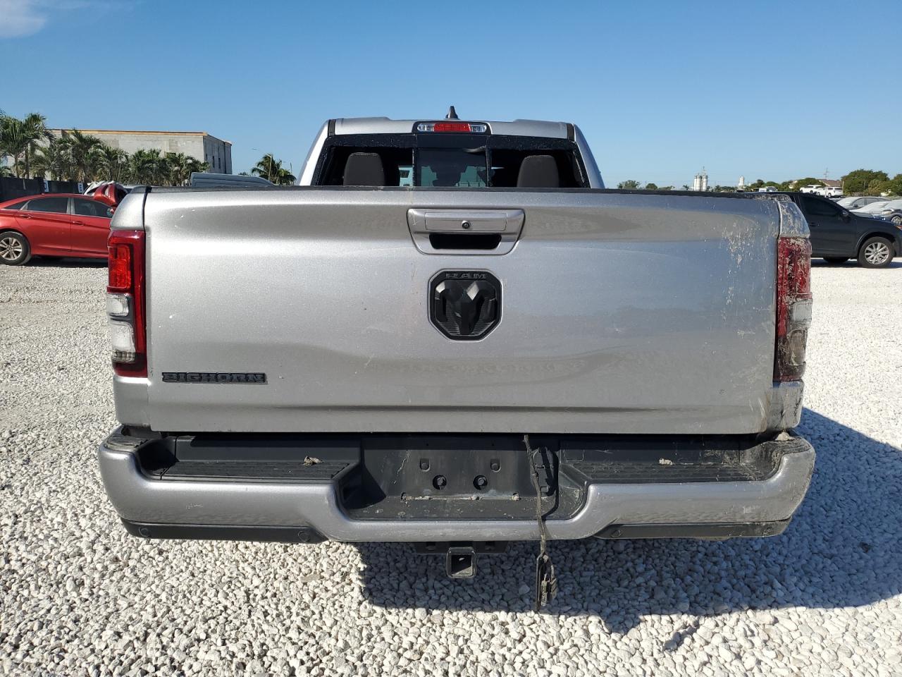 2022 RAM 1500 VIN 1C6RREBG0NN197869 Copart auction photo, front end / all over damage thumbnail 6
