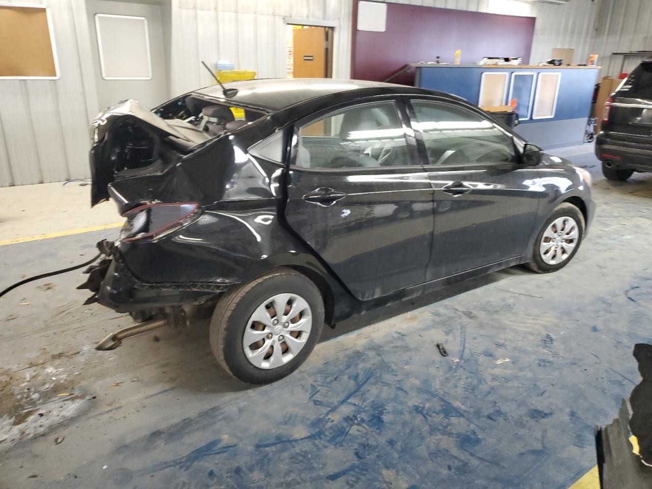 2016 Hyundai Accent VIN KMHCT4AE8GU986043 Copart auction photo, rear end damage thumbnail 3